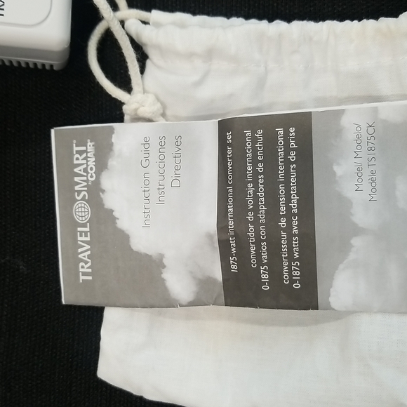 Conair Travel Smart 1875 Watt International Converter Set - Picture 4 of 8